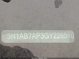 Nissan Sentra Sv 3N1AB7AP3GY226510 снимка