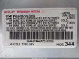 Mitsubishi Outlander Es JA4AS2AWXAZ016789 снимка