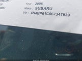 Subaru Outback 2.5I 4S4BP61C067347839 снимка