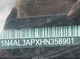 Nissan Altima 2.5 S 1N4AL3APXHN358901 photo