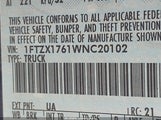 Ford F-150 Lariat/Standard/Xl/Xlt 1FTZX1761WNC20102 снимка
