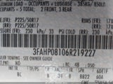 Ford Fusion Sel 3FAHP08106R219227 снимка