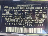 Kia Sorento 3.3L Lx 5XYPG4A53GG141001 снимка