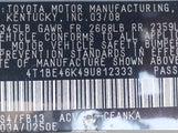 Toyota Camry Le 4T1BE46K49U812333 photo