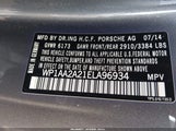 Porsche Cayenne Platinum Edition WP1AA2A21ELA96934 снимка