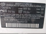Hyundai Sonata Se 5NPE24AF1HH510771 снимка