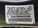 Honda Civic Lx-S 2HGFA16619H322598 снимка