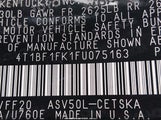 Toyota Camry Se 4T1BF1FK1FU075163 photo