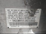 Honda Accord 3.0 Ex 1HGCM66553A033552 снимка
