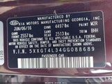 Kia Optima Lx 5XXGT4L34GG088689 снимка