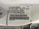 Honda Civic Lx 2HGES16502H534110 снимка