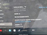 Tesla Model Y Awd/Long Range Dual Motor All-Wheel Drive 7SAYGDEE5PA129373 снимка