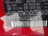 Hyundai Sonata Hybrid Blue KMHL24JJ7PA060654 photo