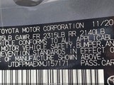 Toyota Corolla Xle JTDFPMAEXMJ157171 снимка