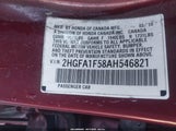 Honda Civic Lx 2HGFA1F58AH546821 снимка