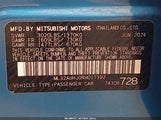 Mitsubishi Mirage Es/Le ML32AUHJ0RH017392 fotografie