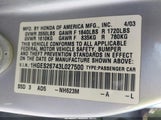 Honda Civic Ex 1HGES26743L027500 снимка