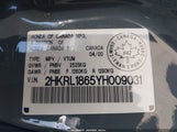 Honda Odyssey Ex 2HKRL1865YH009031 снимка