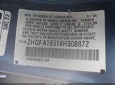 Honda Civic Lx 2HGFA16516H508872 снимка