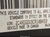 Dodge Grand Caravan Crew 2C4RDGDG9CR108459 снимка