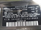 Kia Optima Lx 5XXGM4A71EG318642 снимка