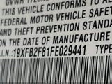 Honda Civic Ex 19XFB2F81FE029441 снимка