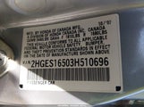 Honda Civic Lx 2HGES16503H510696 снимка