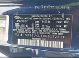 Kia Optima Ex 5XXGU4L30HG172314 снимка