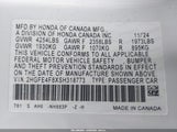 Honda Civic Hybrid Sport/Sport Touring 2HGFE4F8XSH318773 снимка