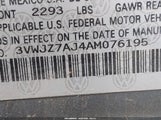 Volkswagen Jetta S 3VWJZ7AJ4AM076195 снимка