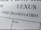 Lexus Es 300 JT8BF28G4W0143805 снимка