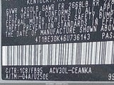 Toyota Camry Le 4T1BE30K46U736143 снимка