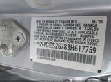 Honda Civic Ex 2HGES26783H617759 снимка