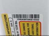 Ford Explorer Platinum 1FM5K8HTXHGE10560 снимка