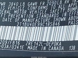 Toyota Corolla Le/S/Xle 2T1BU40E99C185846 снимка