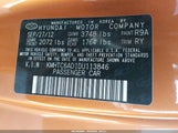 Hyundai Veloster Base W/Black KMHTC6AD1DU113846 снимка