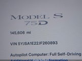 Tesla Model S 100D/75D/P100D 5YJSA1E22JF260893 fotografie