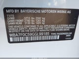 BMW 750I WBA7F0C59GGL99185 photo