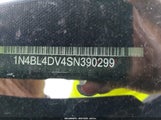 Nissan Altima Sv Fwd 1N4BL4DV4SN390299 снимка