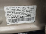 Honda Accord 2.4 Lx 1HGCM56405A007560 photo