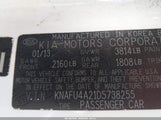 Kia Forte Ex KNAFU4A21D5738255 снимка