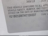 Chevrolet Cruze Lt Auto 1G1BE5SM7H7156037 снимка