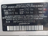 Hyundai Elantra Gls 5NPDH4AEXDH342012 снимка