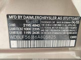 Mercedes-Benz E-Class 3.5L WDBUF56J86A805825 снимка