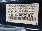Honda Cr-V Lx JHLRD78472C054542 снимка
