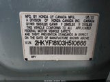 Honda Pilot Lx 2HKYF18103H510666 снимка