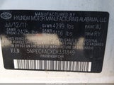 Hyundai Sonata Limited 5NPEC4ACXCH331849 fotografie