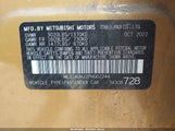 Mitsubishi Mirage Es/Le ML32AUHJ2PH002244 снимка