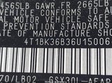 Toyota Avalon Limited 4T1BK36B36U150064 снимка