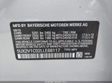 BMW X4 xDrive30I 5UX2V1C02LLE68117 снимка